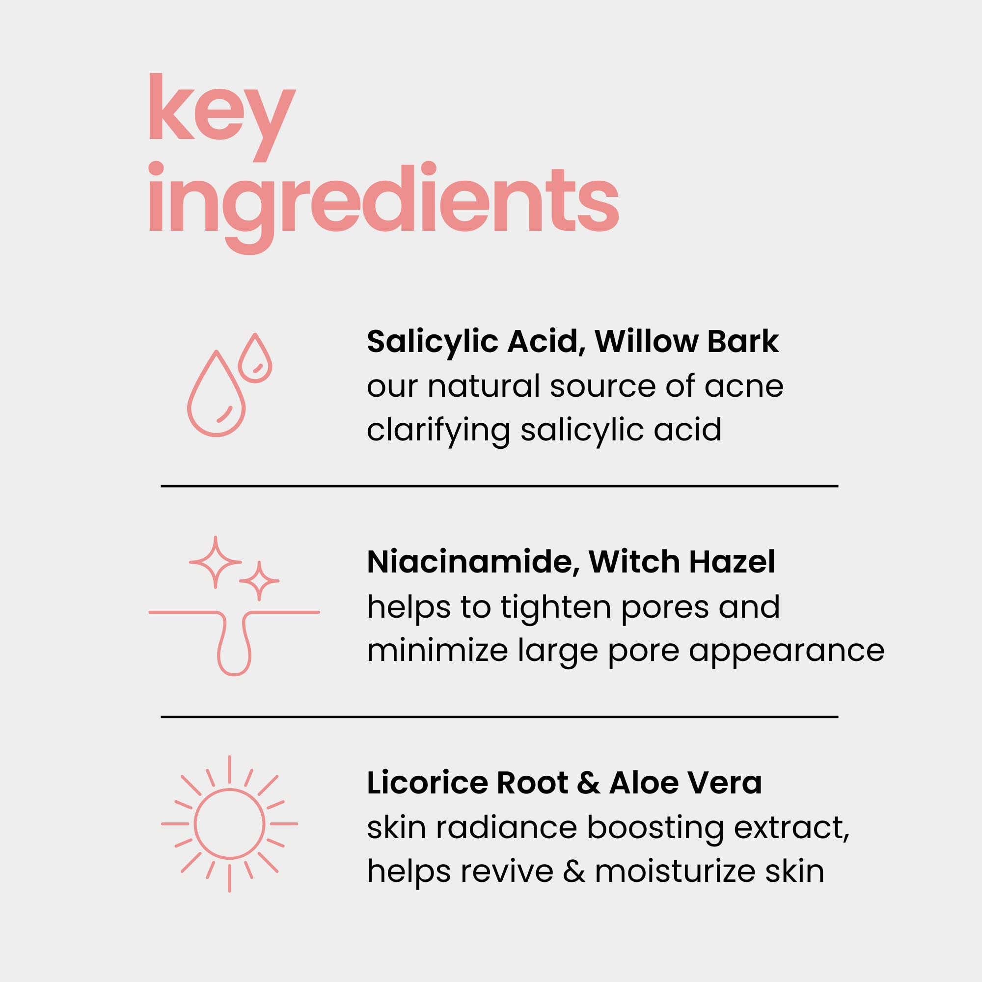 natural outcome pouring consistency demonstrating lightweight, fast-absorbing benefit