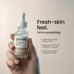 natural outcome bottle held in hand for size comparison and easy-use reassurance
