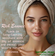 Natural Peau eight-variant assortment displayed together offering choice benefit