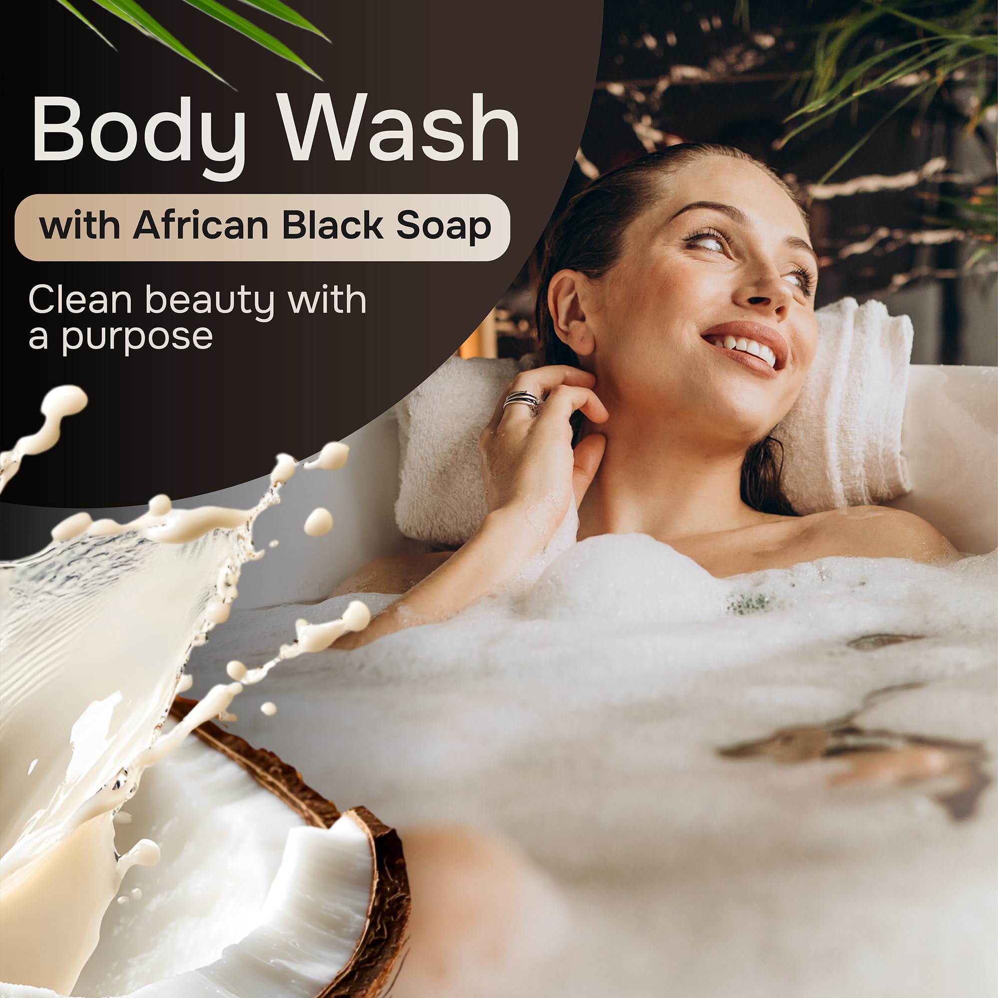 Natural Wunderz foam texture on skin demonstrating gentle lather benefit