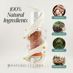 NATURALLY LINDA packaging with made in USA seal showing verified production benefit
