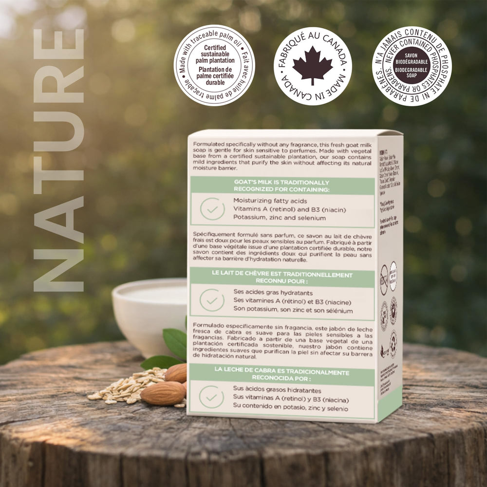 Nature by Canus ingredient label emphasizing sustainable sourcing benefit