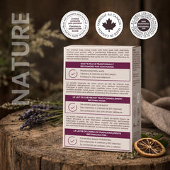 Nature by Canus soap on wooden dish lifestyle promoting eco-friendly routine