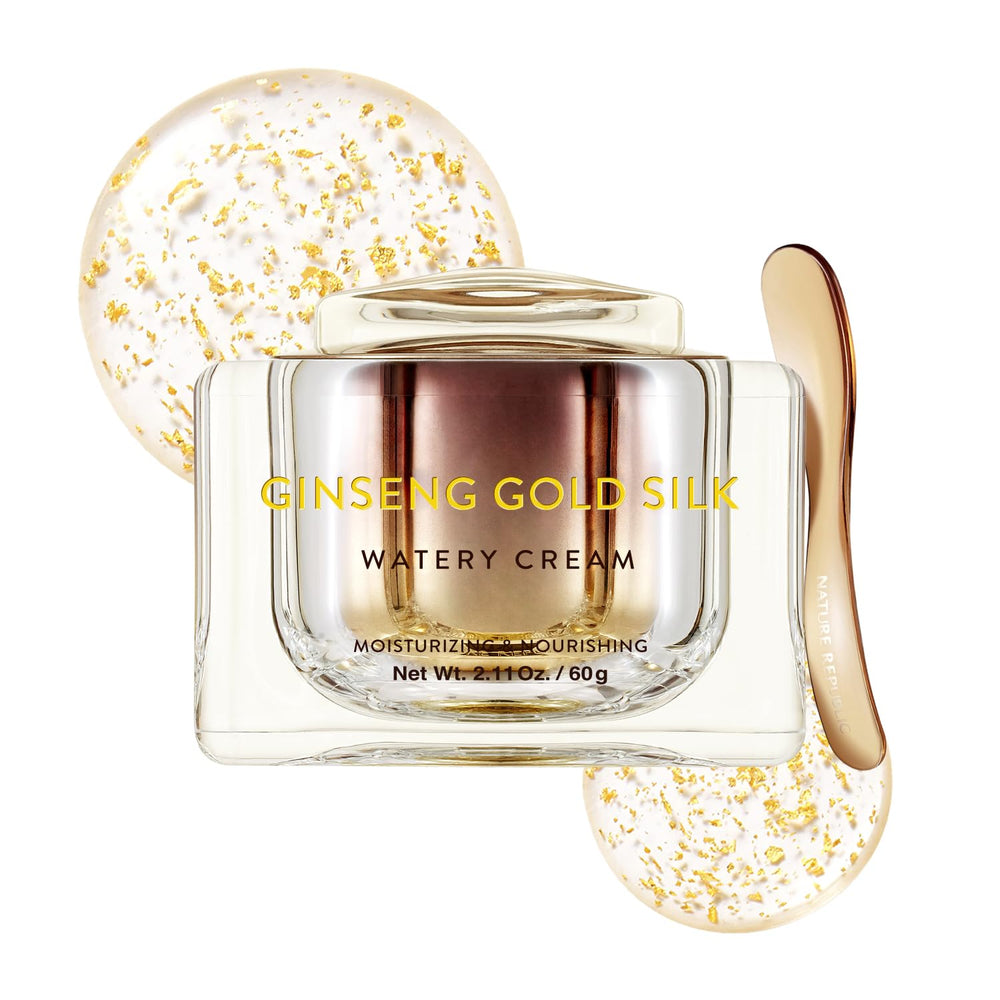 Nature Republic jar front view showing elegant packaging and premium appeal