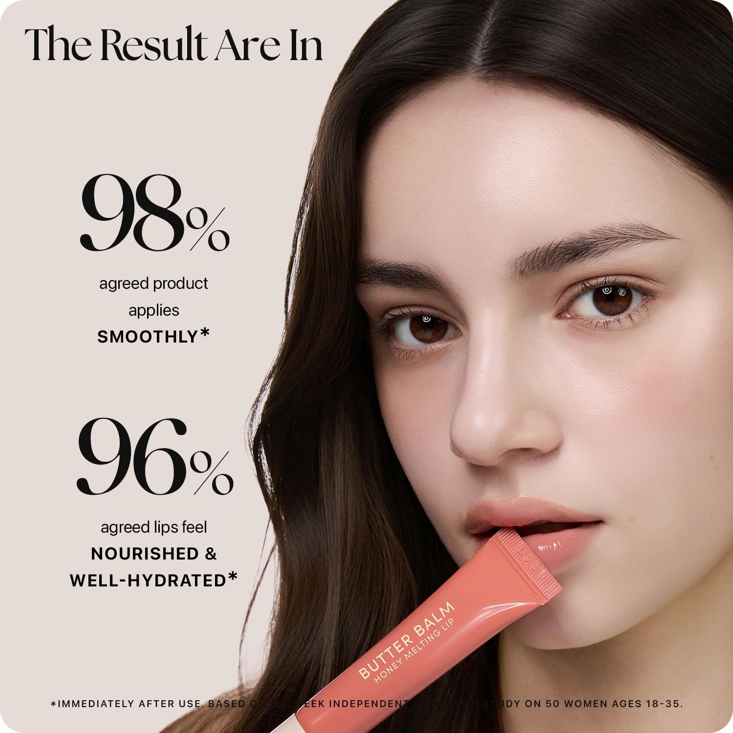 Nature Republic silicone applicator close-up demonstrating precise, hygienic application benefit