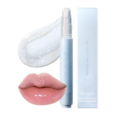 Nature Republic front packaging showing glossy honey lip stick and color