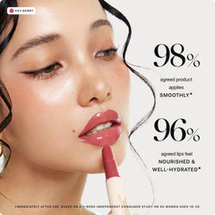 Nature Republic Honey Melting Lip open click mechanism highlighting easy one-click application benefit