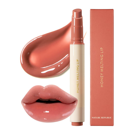 Nature Republic front view of twist-up stick showing shape and shade 06 Coco