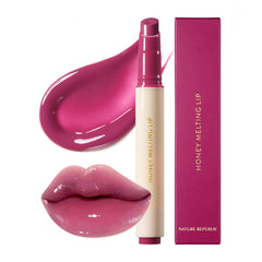 Nature Republic honey melting lip front packaging showing shade 09 grape and label
