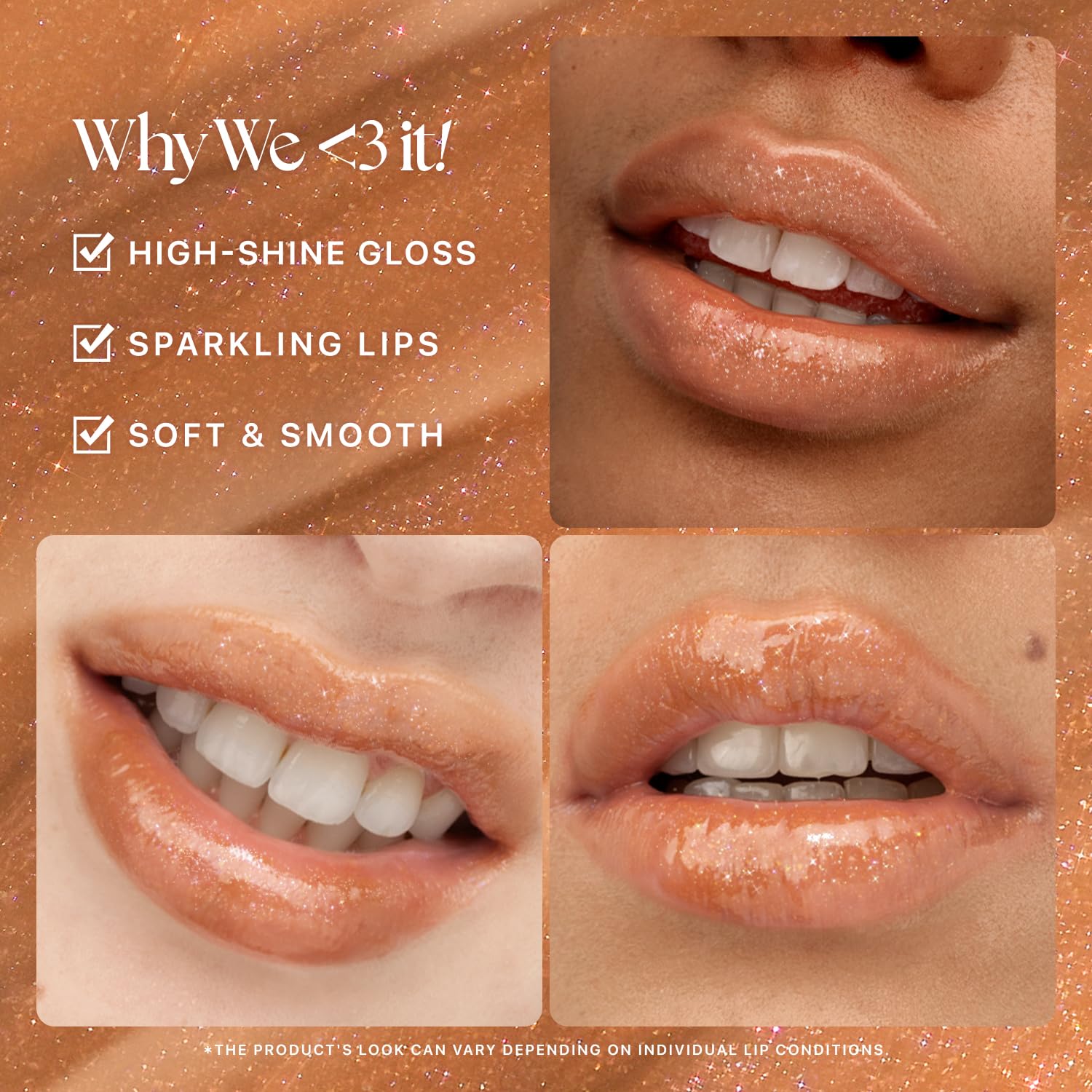Nature Republic Maple swatch on hand showing sheer-warm tint and radiant shine