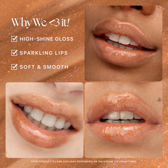 Nature Republic Maple swatch on hand showing sheer-warm tint and radiant shine