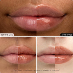Nature Republic lip stick held in hand to show size and portability, travel-friendly benefit