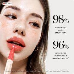 Nature Republic open stick texture demonstrating smooth honey-like glide and hydration