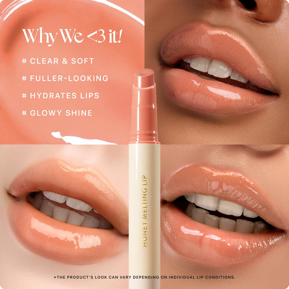 Nature Republic close-up texture swipe showing glossy, hydrating finish