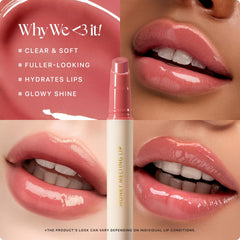 Nature Republic texture swipe of product showing honey-like sheen and smooth spread