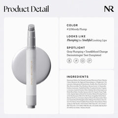 Nature Republic size comparison next to coin illustrating portable, travel-friendly tube