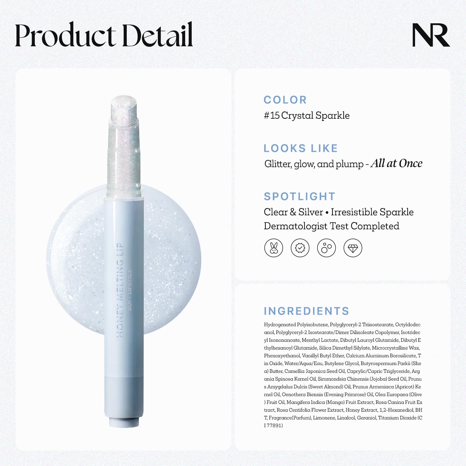 Nature Republic product beside coin for compact, travel-friendly size