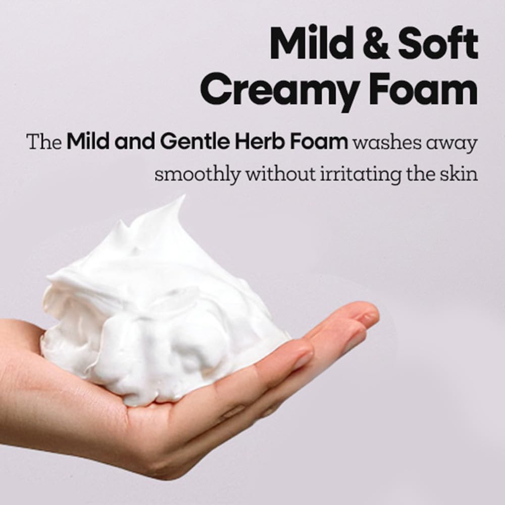 Nature Republic dispensing pump producing rich foam for easy daily use