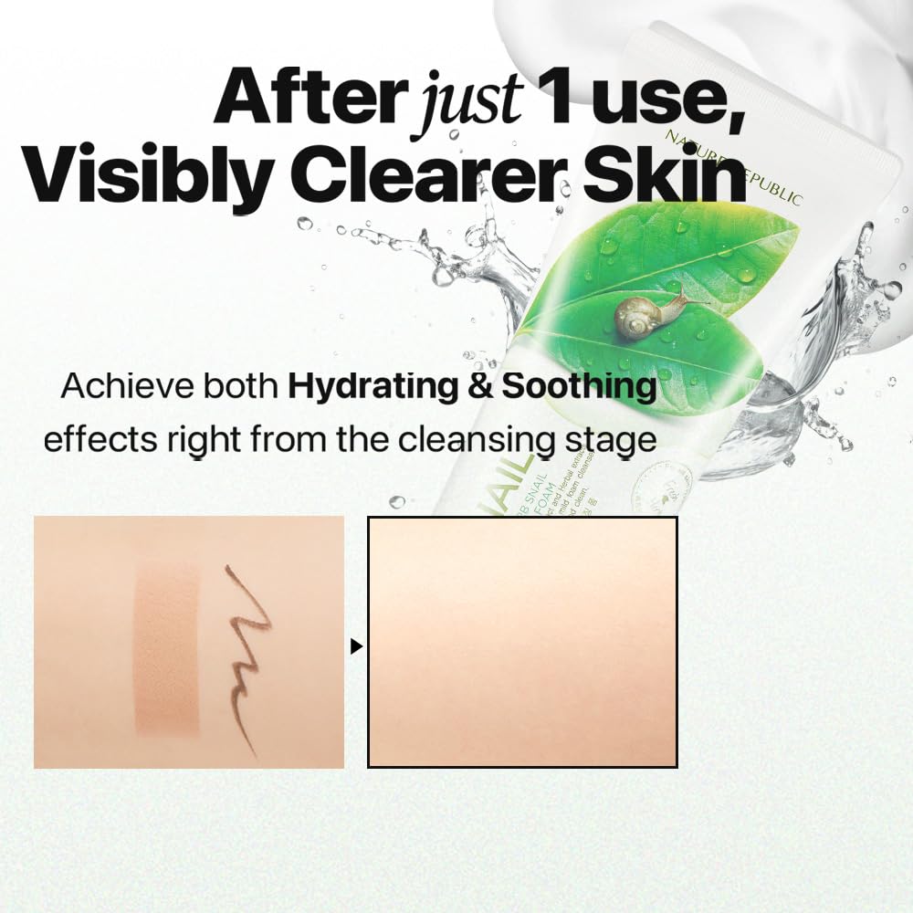 Nature Republic 170ml tube beside everyday items to show real size