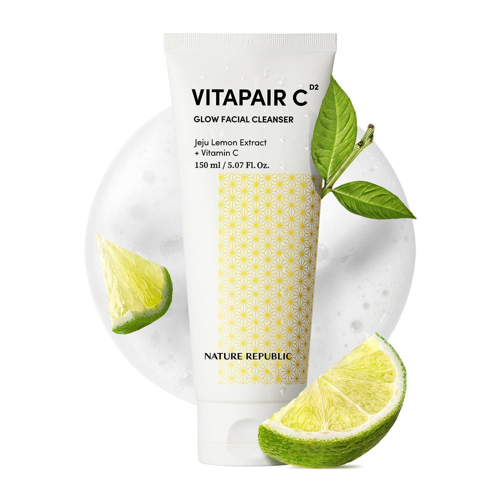 Nature Republic Vitapair C front packaging showing bottle and label, clear product ID