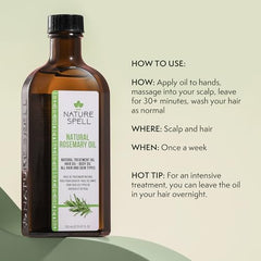 Nature Spell batana oil pouring texture showing emollient hair-strength benefit