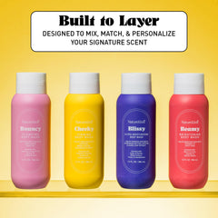 NATURE WELL in-shower lifestyle scene showing relaxing cleansing experience