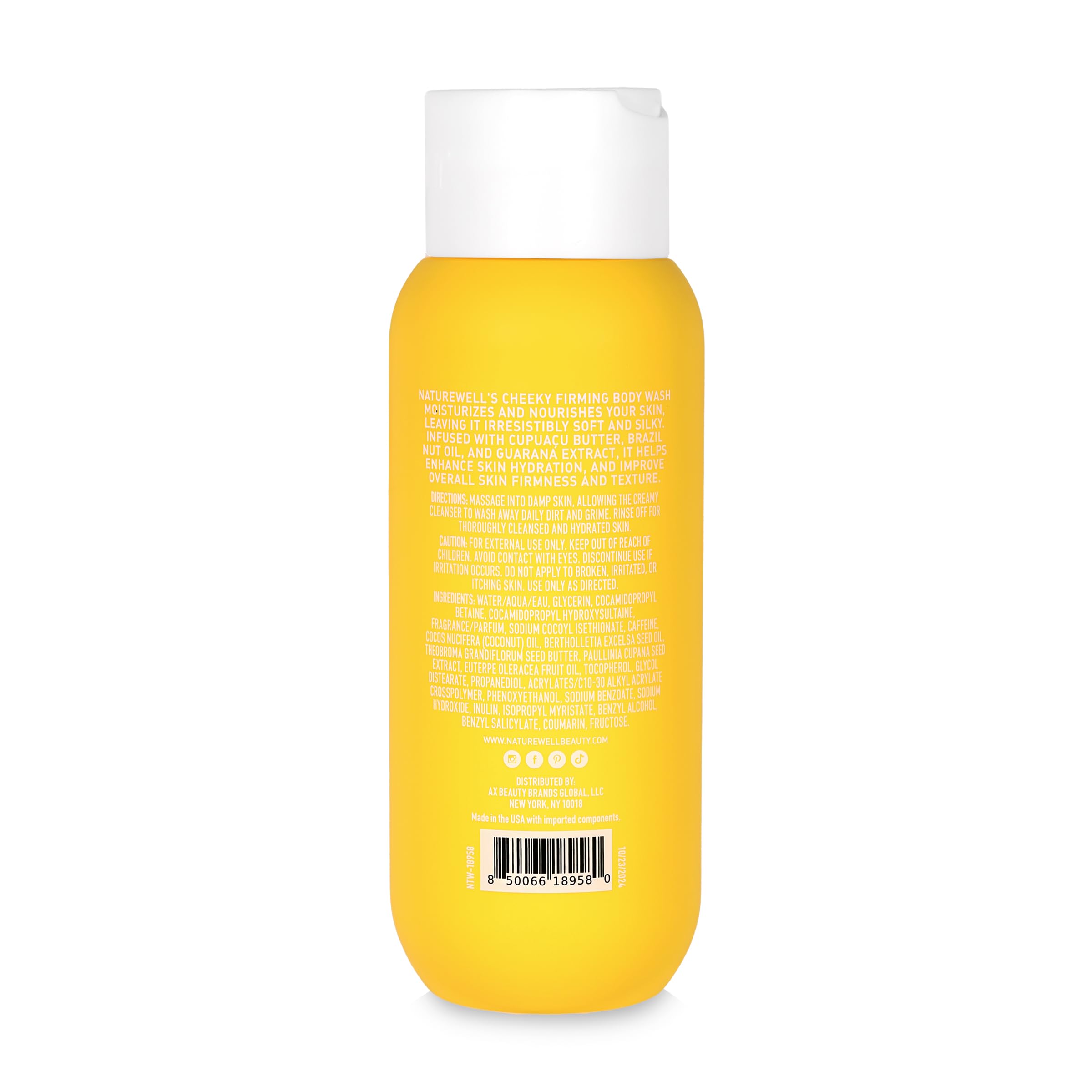 NATURE WELL lifestyle bathroom scene conveying warm, relaxing shower ritual