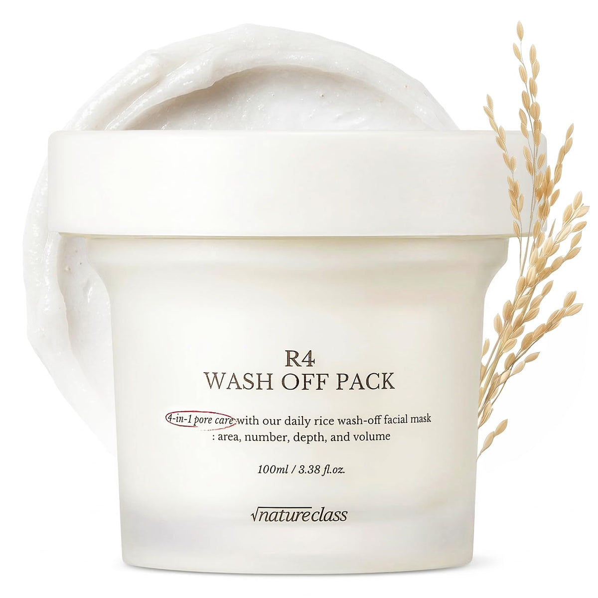 NATURECLASS front packaging showing product and benefit of gentle pore refining