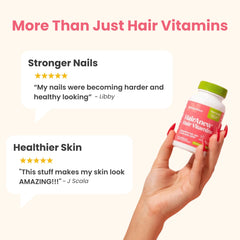 Naturenetics HairAnew ingredients label displaying exact doses