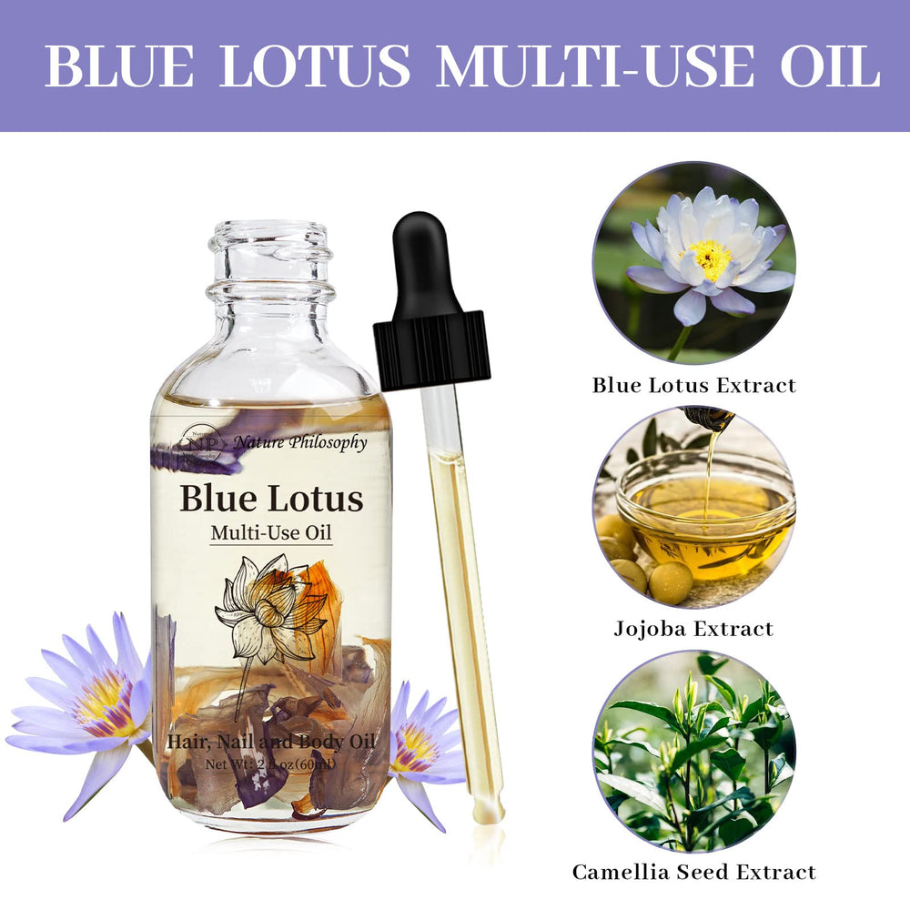 NP NATURES PHILOSOPHY oil texture in palm demonstrating lightweight absorption benefit