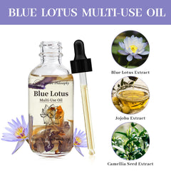 NP NATURES PHILOSOPHY oil texture in palm demonstrating lightweight absorption benefit