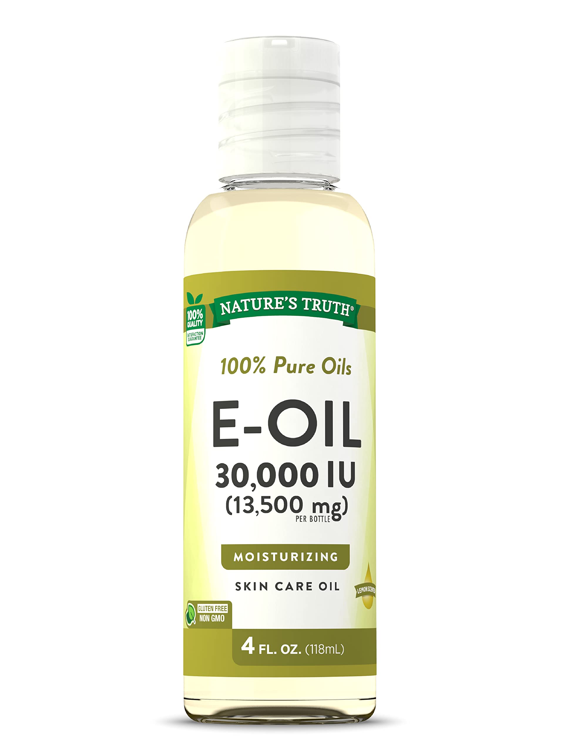 Nature's Truth front bottle view showing label and size benefit clarity
