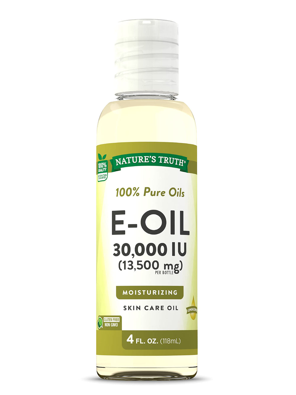 Nature's Truth front bottle view showing label and size benefit clarity