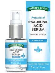 Nature's Truth front bottle view showing clean hydrating serum
