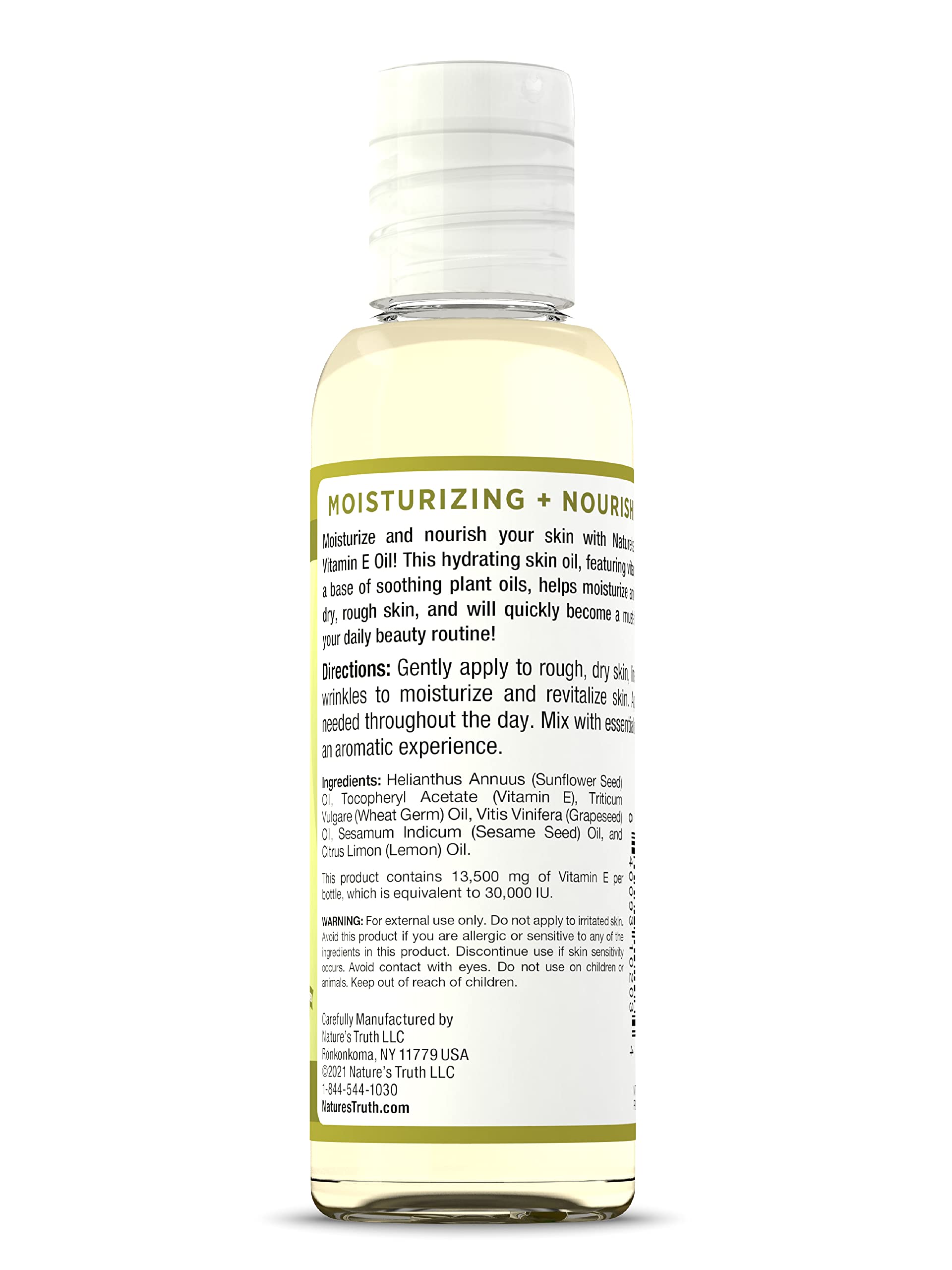 Nature's Truth with lemon slice highlighting scent and fresh fragrance boost