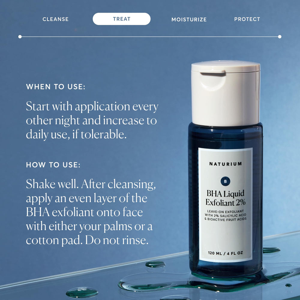 Naturium on bathroom shelf in routine scene suggesting everyday skincare integration