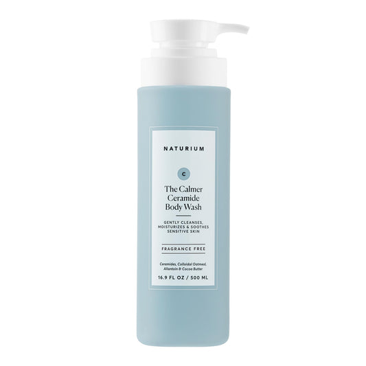 Naturium bottle front view showing clean label and benefit