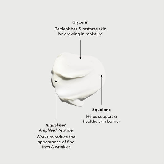 Naturium eye cream texture close-up demonstrating smooth hydrating finish