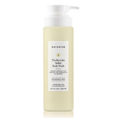 Naturium front bottle view highlights label and gentle clarifying benefits