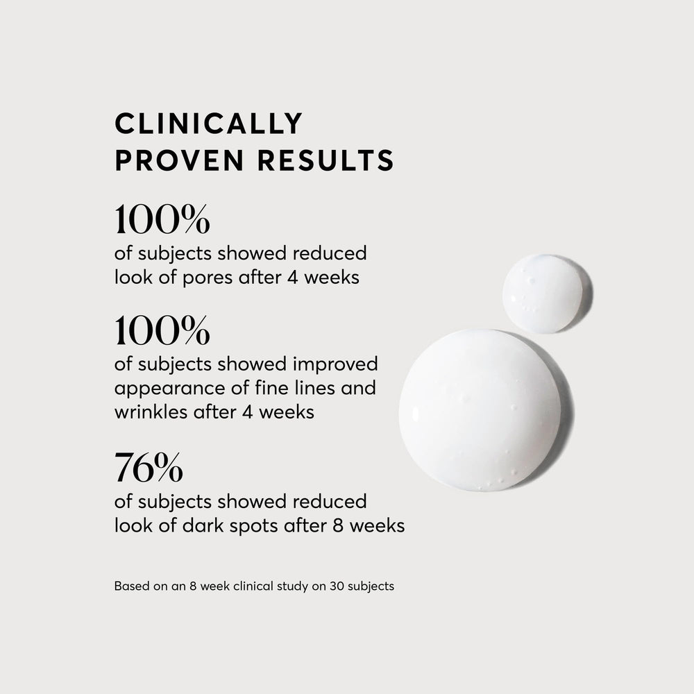 Close-up Naturium ingredient label emphasizing niacinamide and zinc