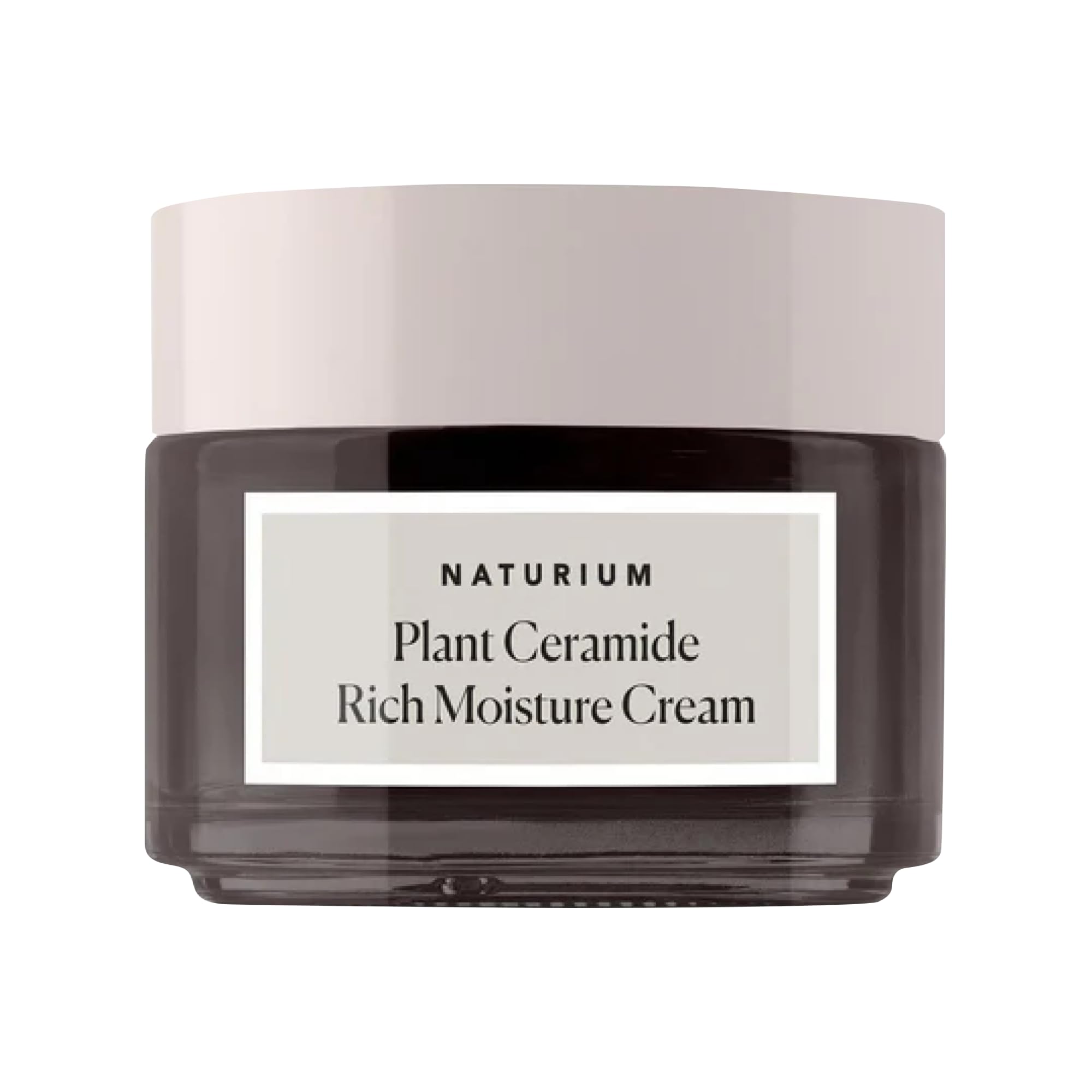 Naturium jar front view showing label and size, conveys value