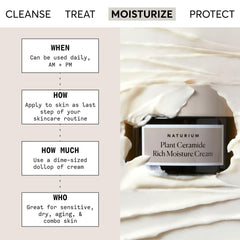 Naturium open jar revealing cream texture, highlights rich hydration
