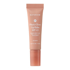 Naturium Phyto-Glow front packaging showing tinted lip balm and SPF benefit