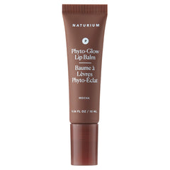 Naturium Phyto-Glow Lip Balm front tube showing sleek packaging and compact size for travel