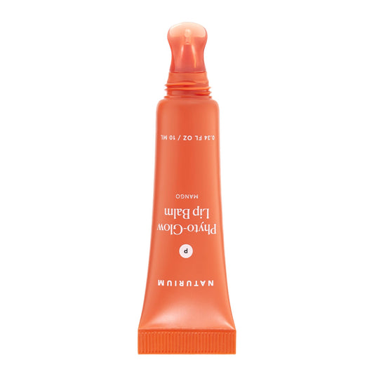 Naturium Phyto-Glow Lip Balm texture close-up highlighting buttery hydration benefit