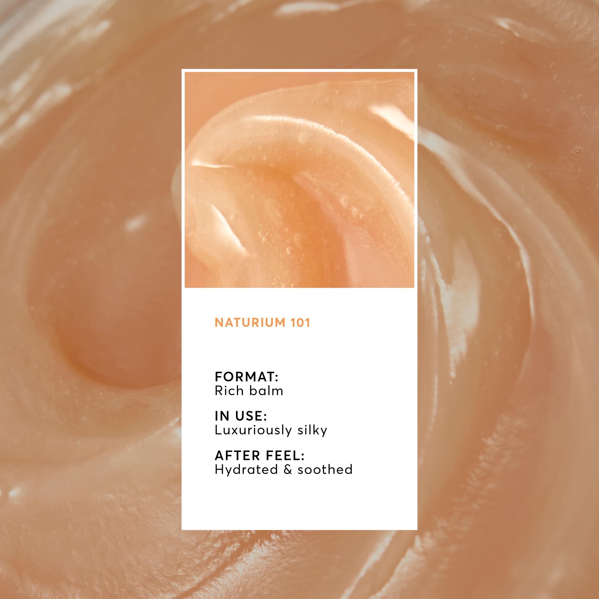 Open jar texture close-up of Naturium Phyto-Glow lip mask showing creamy balm for softening lips