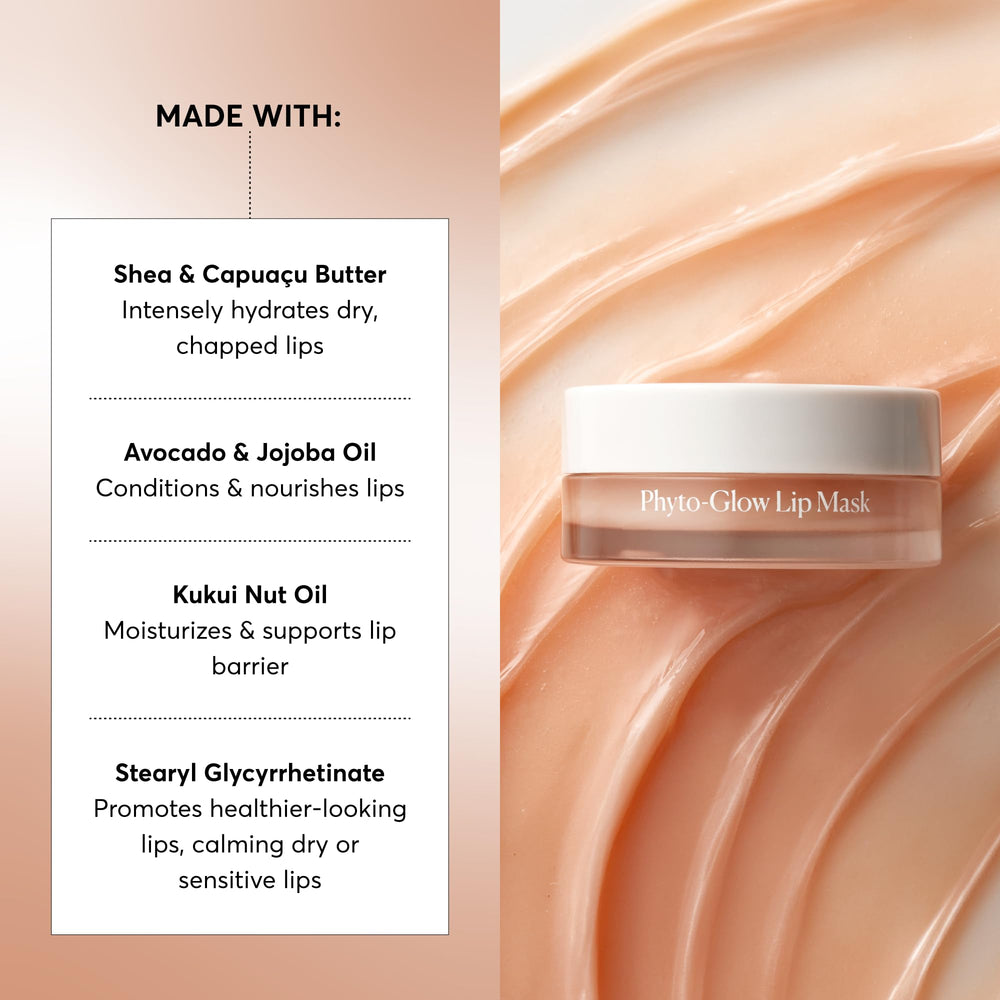Size comparison showing Naturium 0.5 oz lip mask beside everyday items for portability and convenience