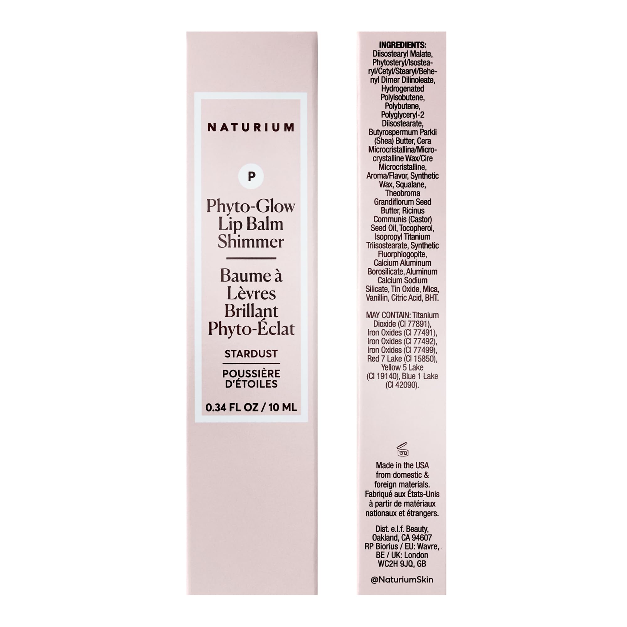 Naturium Phyto-Glow applicator and texture close-up illustrating smooth glide and hydration