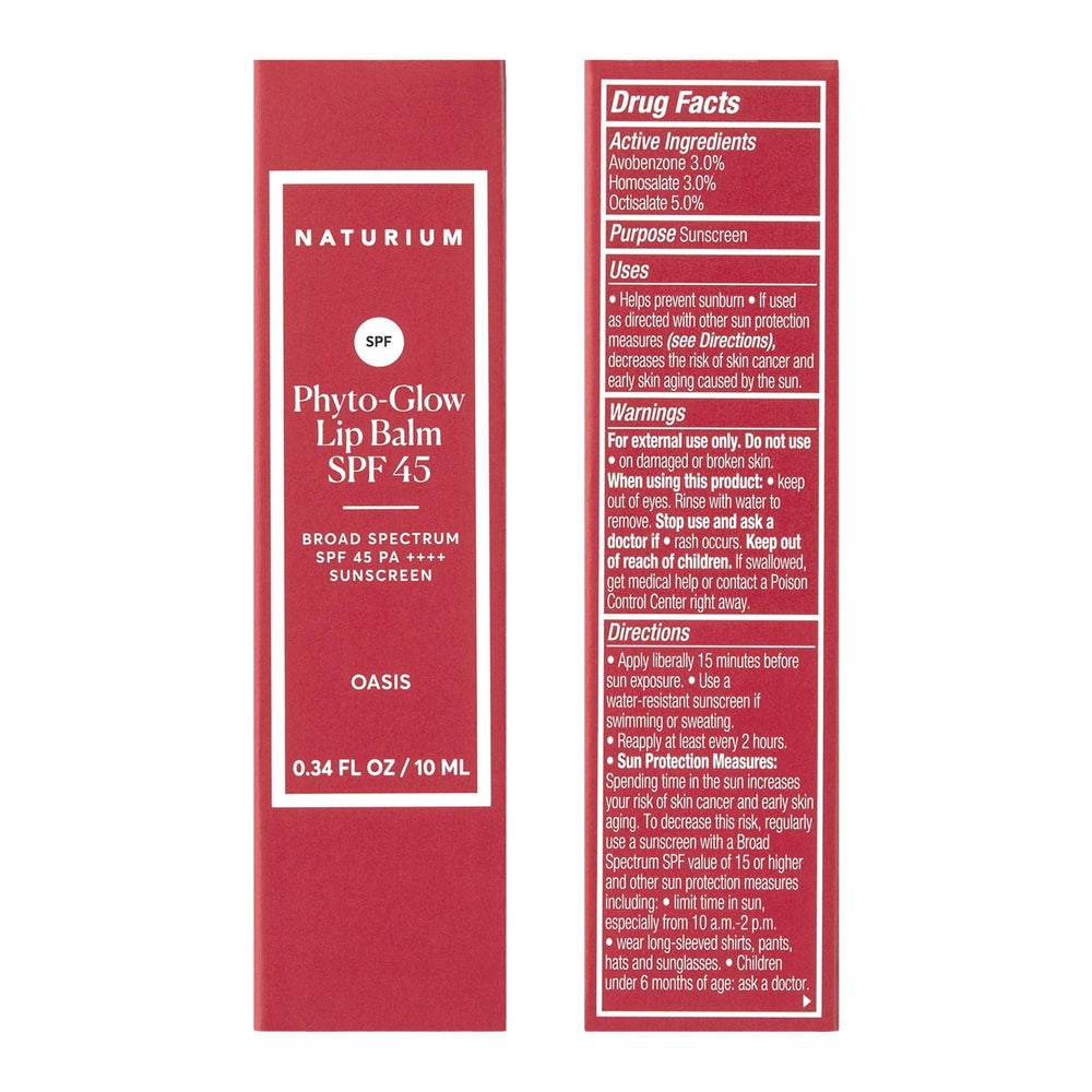 Naturium Phyto‑Glow texture close‑up swatch highlighting smooth, shiny finish and nourishing ingredients