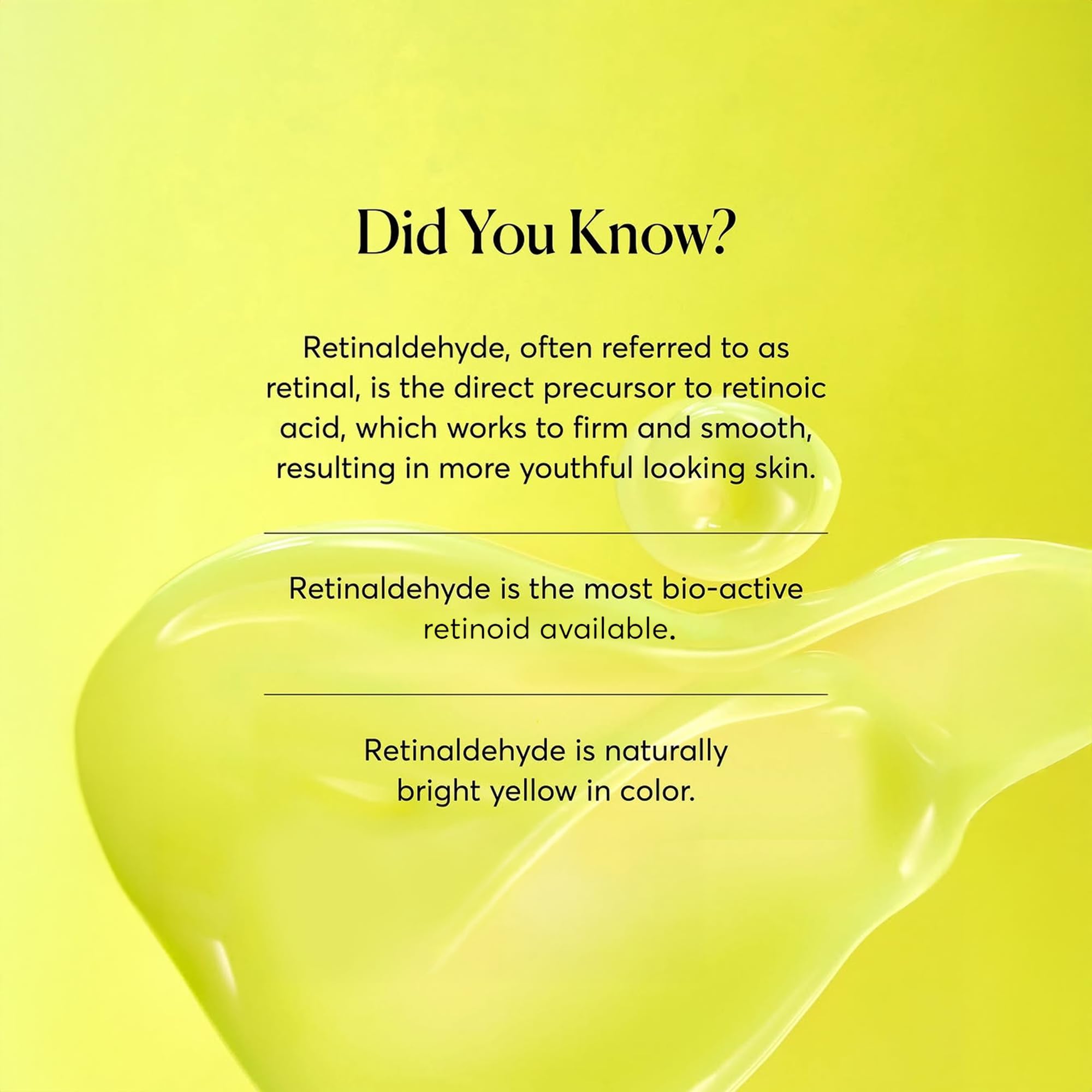 Naturium product staged in nighttime routine, suggests evening application benefits